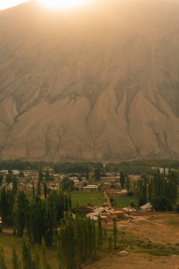 Kyzyl Oi Village, Kyrgyzstan - 25th august 2025. High quality photo