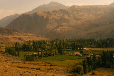 Kyzyl Oi Village, Kyrgyzstan - 25th august 2025. High quality photo