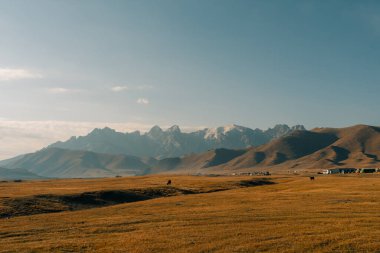 Kurumduk valley, Naryn province, Kyrgyzstan, Central Asia. High quality photo