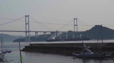 Kurushima Kaikyo Köprüsü, Ehime Bölgesi, Japonya