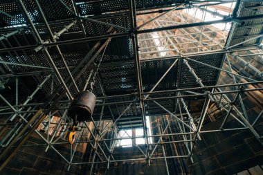 Notre-Dame de Strasbourg Katedrali, Alsace, Fransa - 1 Ekim 2025. Yüksek kalite fotoğraf