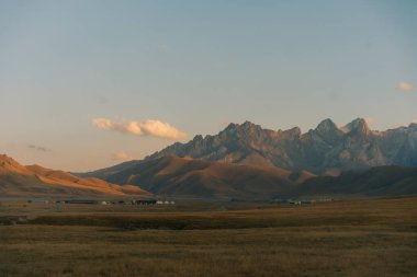 Kurumduk valley, Naryn province, Kyrgyzstan, Central Asia. High quality photo
