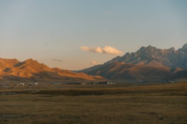 Kurumduk valley, Naryn province, Kyrgyzstan, Central Asia. High quality photo