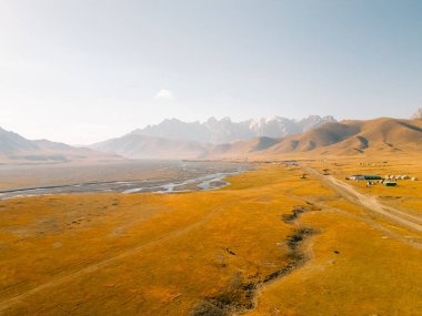 Kurumduk valley, Naryn province, Kyrgyzstan, Central Asia. High quality photo