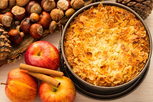 Tarte aux pommes suédoise comme maman Images De Stock Libres De Droits