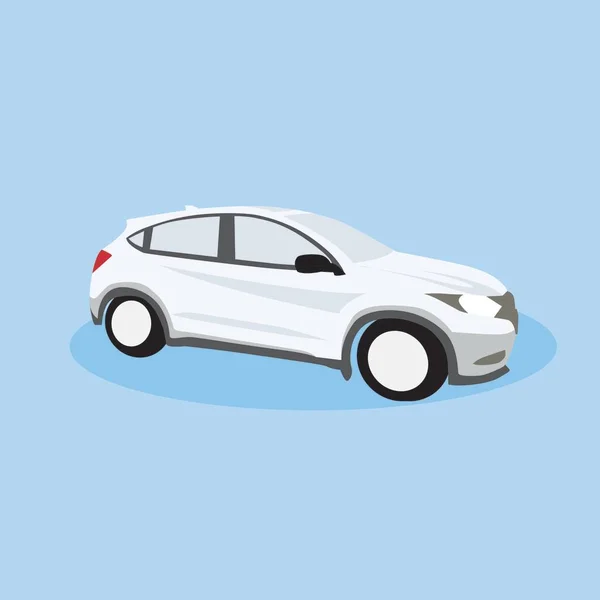 Car Illustration Design Template Suitable Transportation Design Purposes — Stock Vector