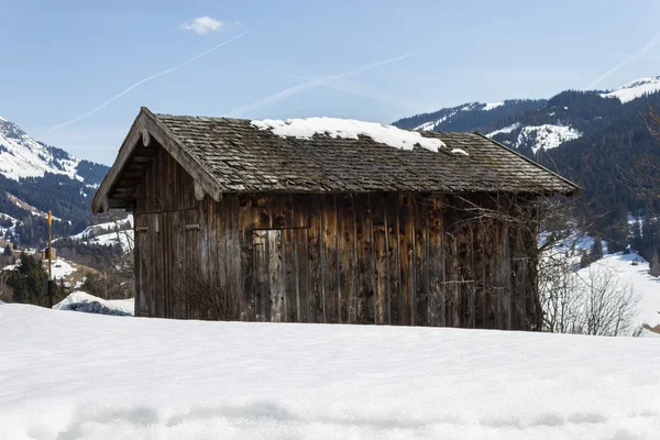 Skigebied Dienten am Hochkonig, Oostenrijk Alpen in de winter — Stockfoto