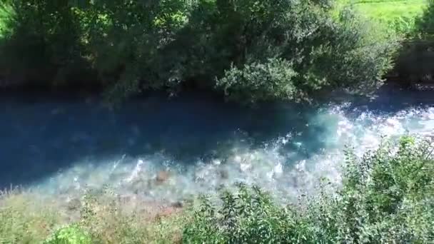 Havadan görünümü, Salzburg, Avusturya Rauris vadi Panorama — Stok video