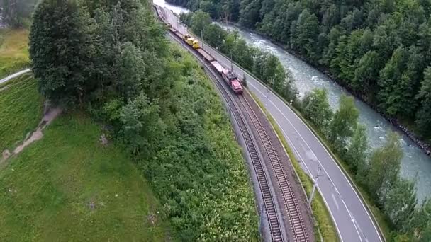 Eisenbahn — Stok video