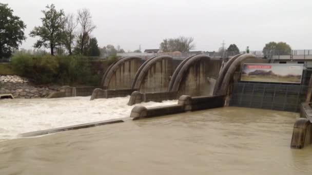 Hochwasser Przewodniczący — Wideo stockowe