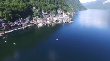 Hallstatt Avusturya Alplerinde.
