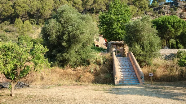 Islas Baleares Arquitectura mediterránea de Mallorca, Finca — Foto de Stock