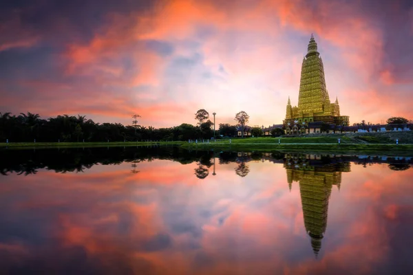 Wat Maha Wachirjalá Kol Pagodas Provincia Krabi Tailandia — Foto de Stock