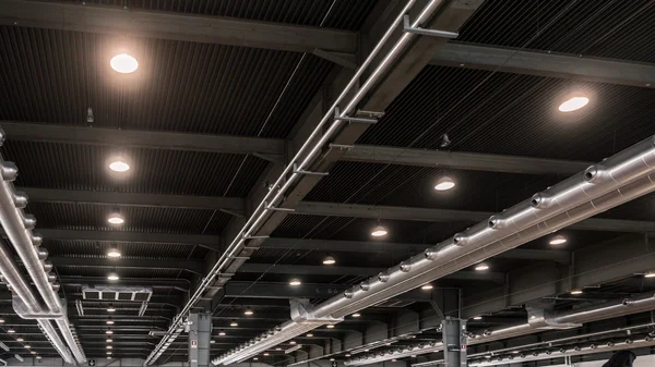 Air conditioning system of a modern industrial building. — Stock Photo, Image