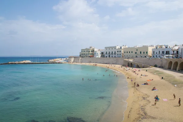 Gallipoli plaży — Zdjęcie stockowe