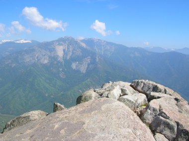 Moro Rock Rocky Dağları'nın sayısı