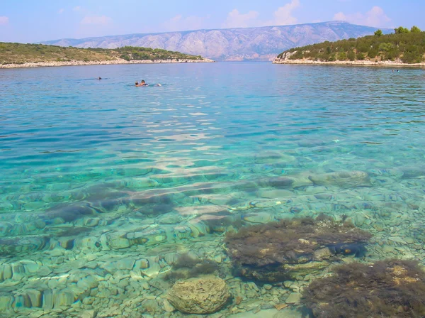 Mer transparente en Croatie — Photo