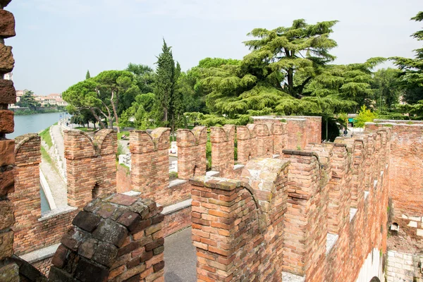 Old bridge in Verona Italy — Stock Photo, Image