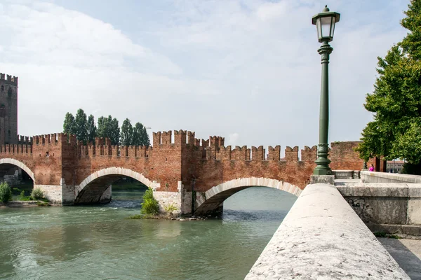 Ponte Vecchio a Verona — Foto Stock