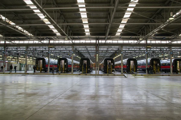 Vagões ferroviários — Fotografia de Stock