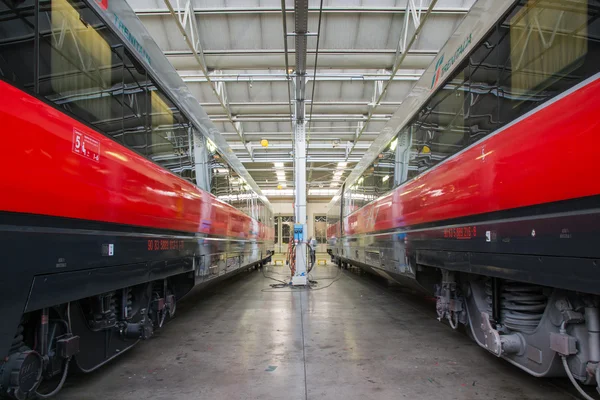 Rail wagons — Stock Photo, Image