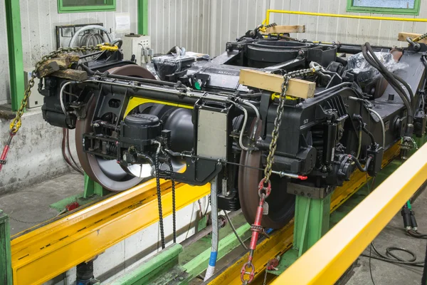 Test bench for rail cart — Stock Photo, Image