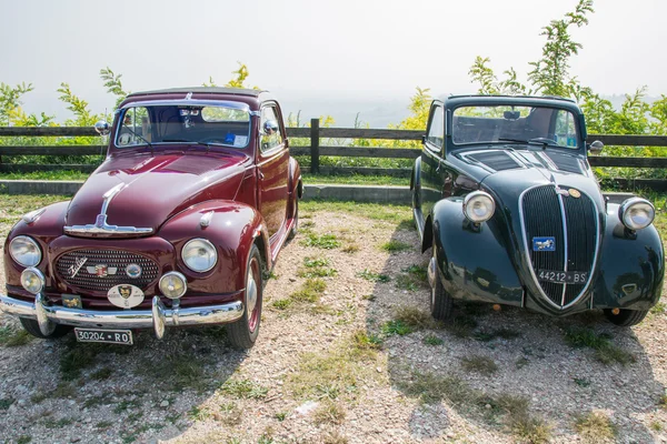 Fiat topolino samochody — Zdjęcie stockowe