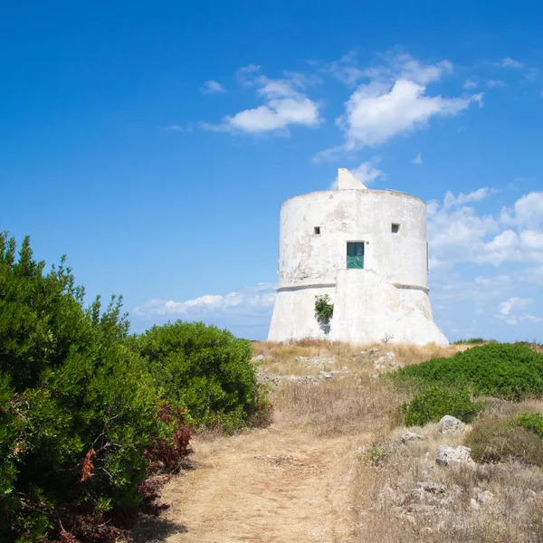 Oude kust toren sighteen — Stockfoto