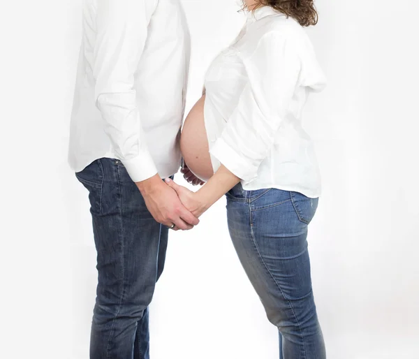 The pregnant — Stock Photo, Image