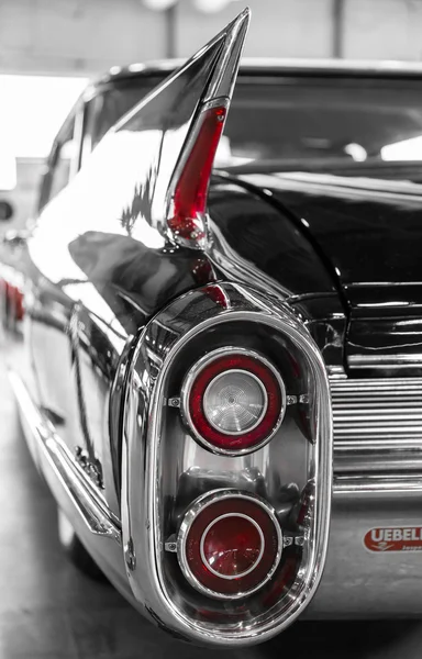 Luzes traseiras de um carro americano vintage — Fotografia de Stock