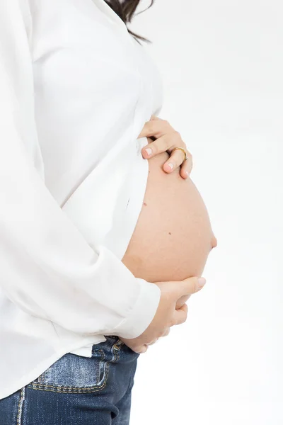 The pregnant — Stock Photo, Image