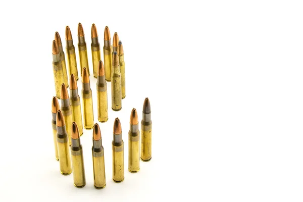 Ammunition till gevär — Stockfoto