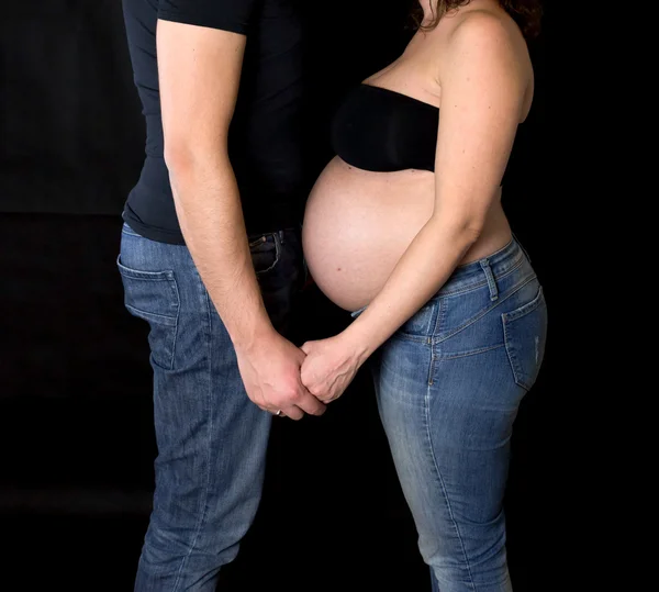 The pregnant — Stock Photo, Image