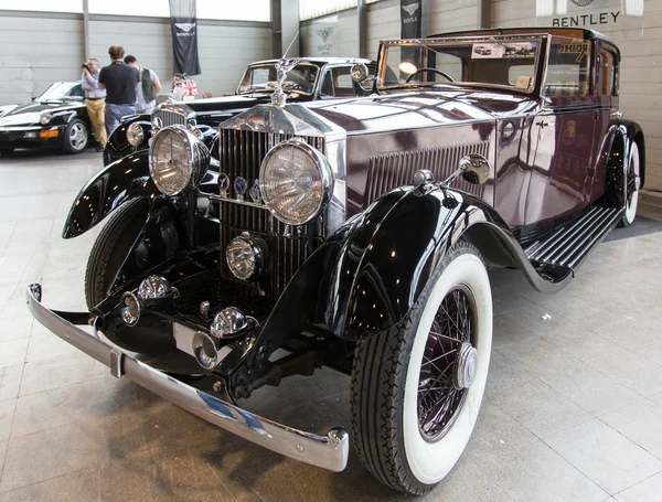 Exhibition of antique and sports cars Stock Picture