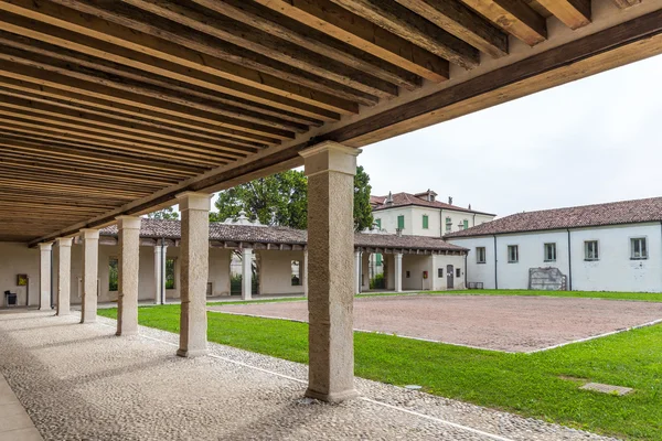 Vicenza, Veneto, Włochy - Villa Cordellina Lombardi, zbudowany w 18t — Zdjęcie stockowe