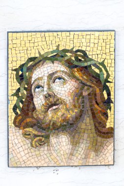 Mosaic of Jesus Christ.