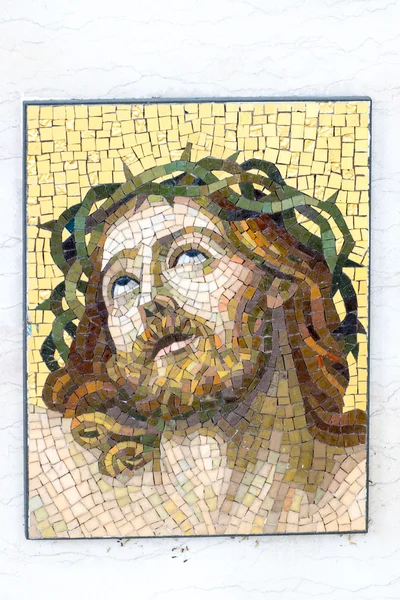 Mosaico de Jesus Cristo . — Fotografia de Stock