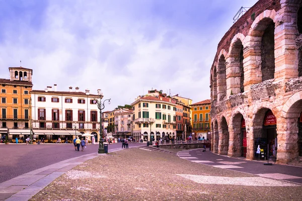 Square Bra in Verona, Italy — Stock Photo, Image