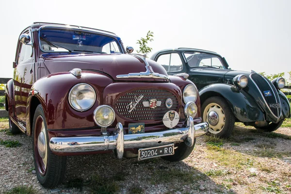 Włoskie samochody Topolino — Zdjęcie stockowe
