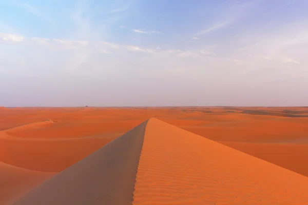 Erstaunliche Landschaft von der Spitze der Dakhla-Oase große Sanddüne, Ägypten. — Stockfoto