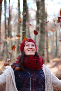 Genç güzel kadın bir Avrupa, 