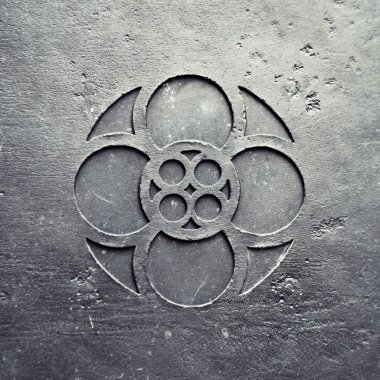 Metal kabartma desen