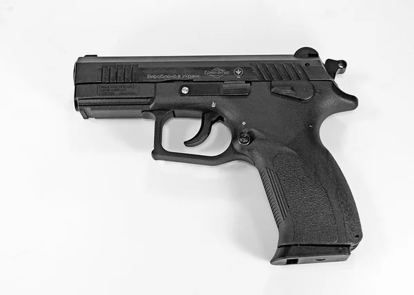 Handgun separated on white background — Stock Photo, Image