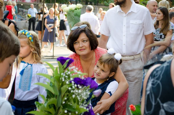 September 1 in Oekraïense school. — Stockfoto