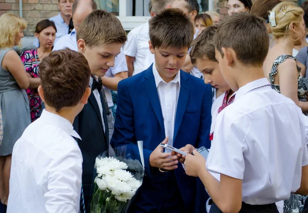 1 Eylül Ukraynalı okulda.