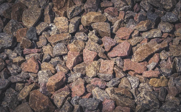 Gravel. Crushed granite. Building material