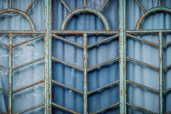 Antike Fensterrahmen aus Holz — Stockfoto