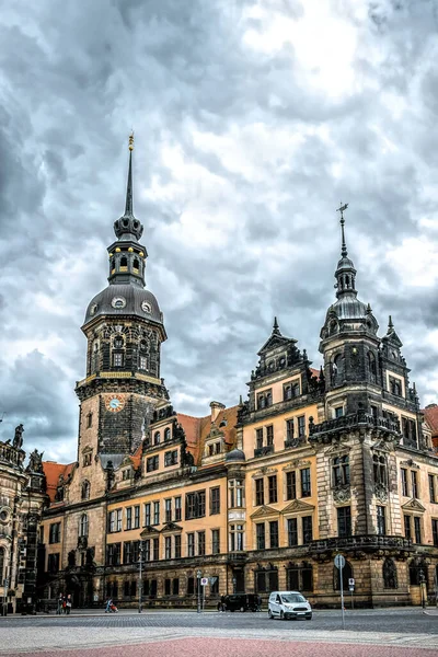 Dresde Saxe Allemagne Mai 2017 Ancien Quartier Historique Dresde Saxe — Photo