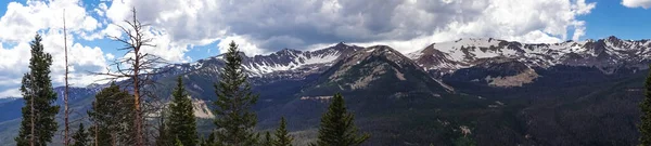 Rocky Mountains Panoramic Landscape Colorado Usa — Stock Photo, Image