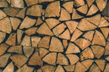 Yıpranmış odun odunlarının dokusu